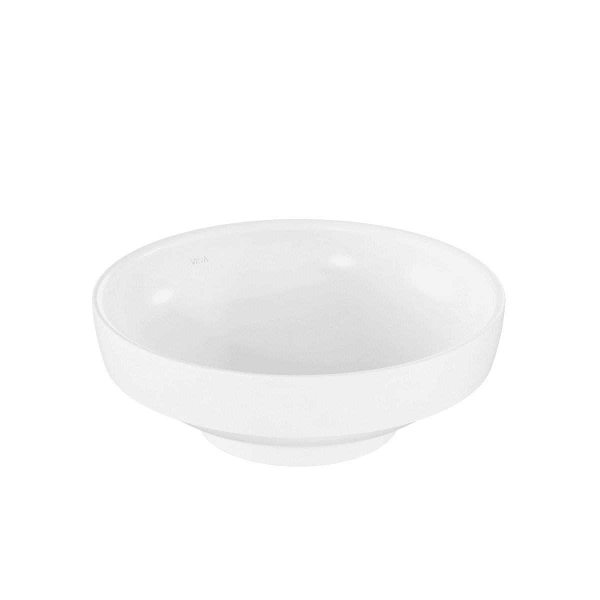 Раковина чаша VitrA Water Jewels (Вотер Джувелз) 4334B003-1361 40 x 40 см накладная белая антибактериальное покрытие Hygiene (Хайджн)