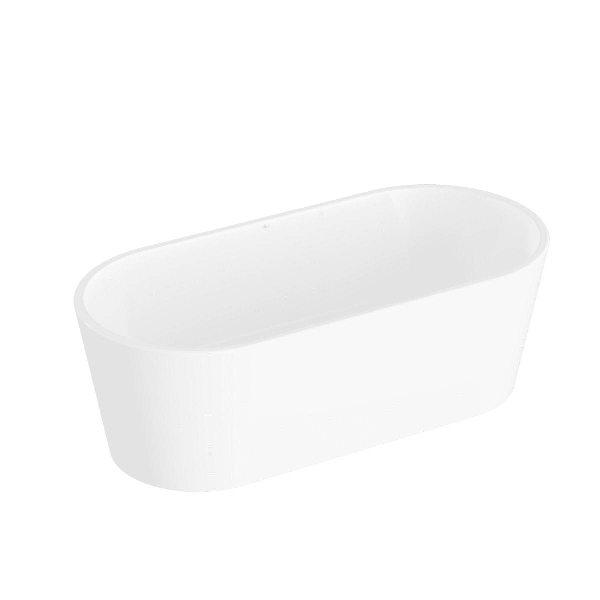 Ванна VitrA Geo (Гео) 65370006000 170 x 80,5 см отдельностоящая акриловая прямоугольная белая