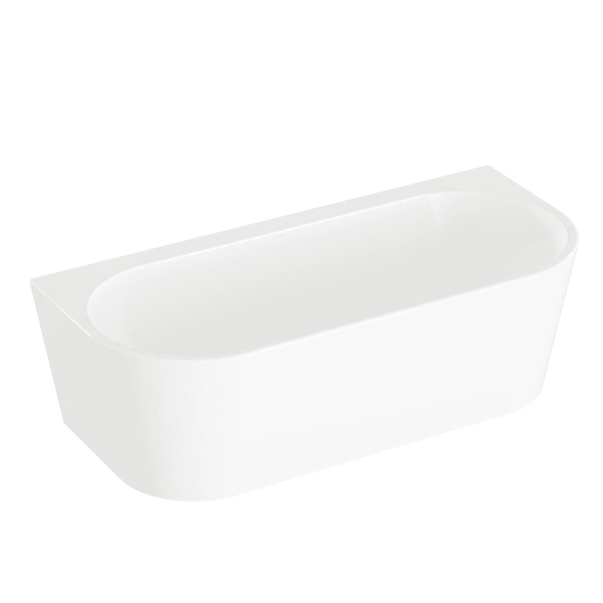 Ванна VitrA Geo (Гео) 65420006000 180 x 80,5 см отдельностоящая акриловая прямоугольная белая