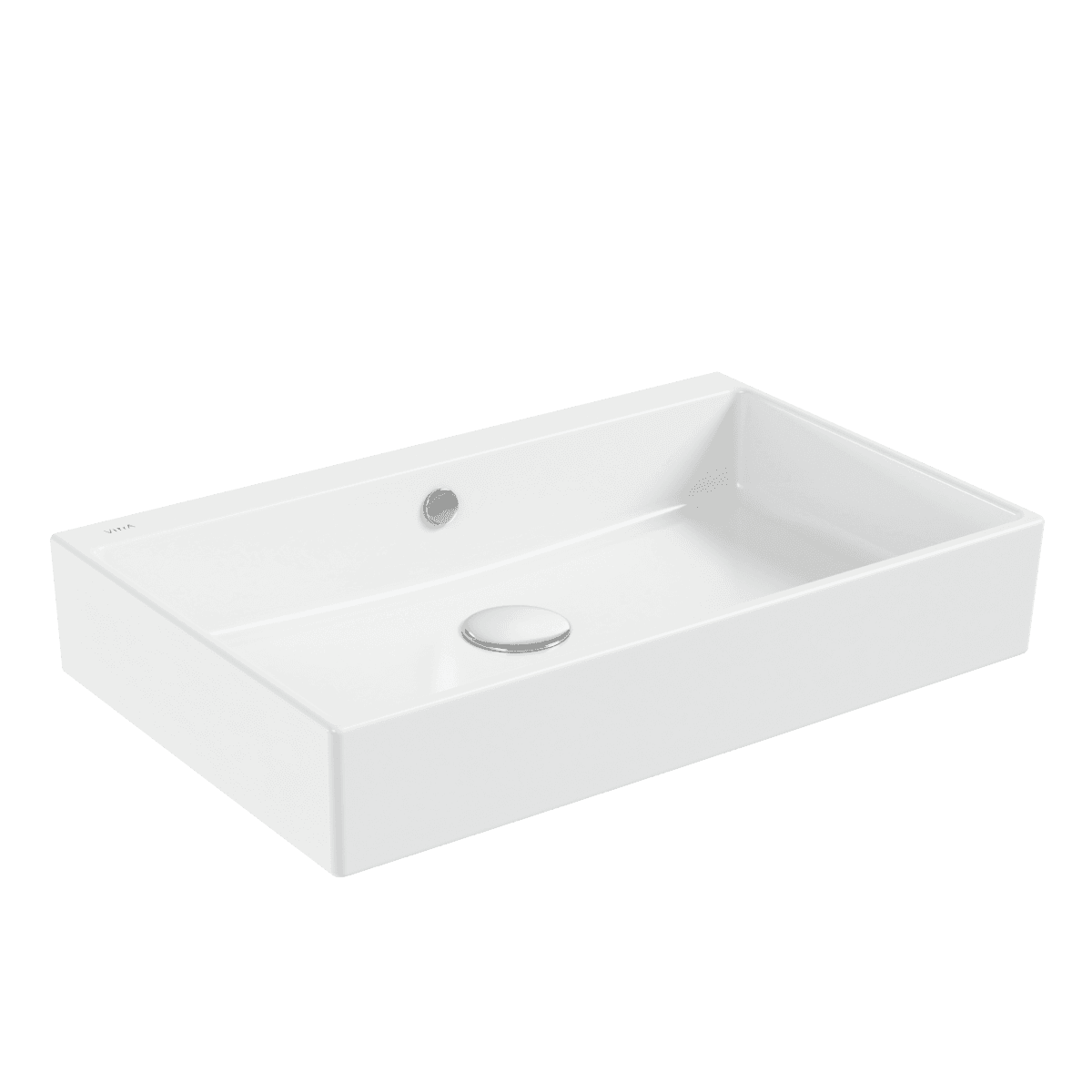 Раковина VitrA ArchiPlan (Архиплан) 7404B003-0012 60 x 39 см белая антибактериальное покрытие Hygiene (Хайджн)