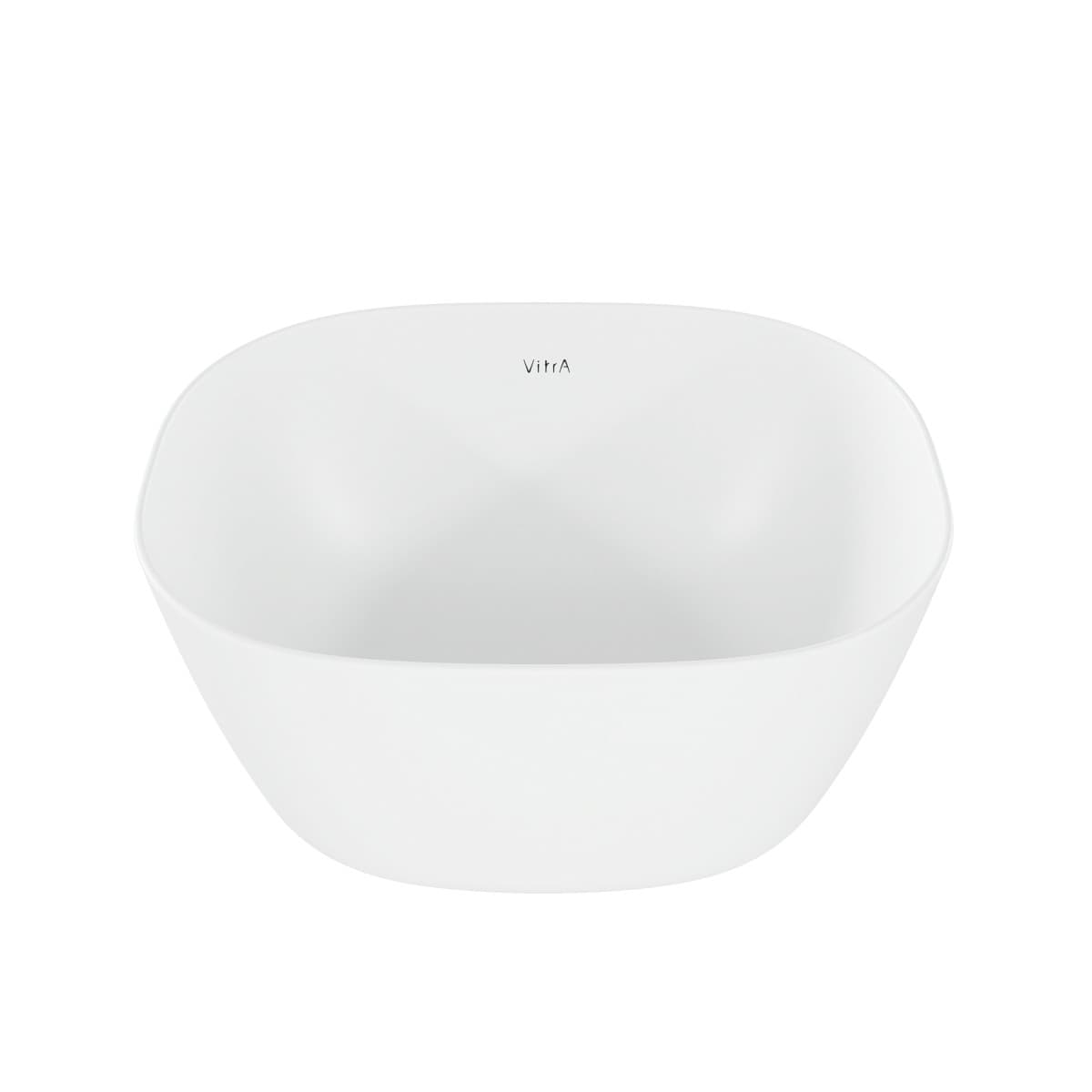 Раковина чаша VitrA Plural (Плюрал) 7811B401-0016 45 x 38 см накладная матовая белая антибактериальное покрытие Hygiene + Clean (Хайджн + Клин)