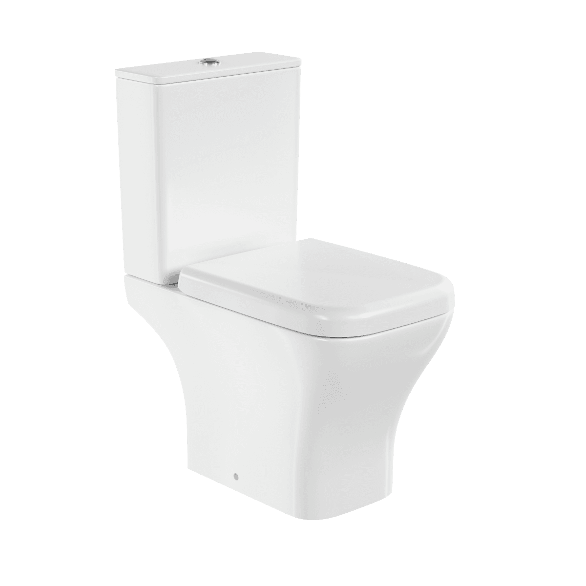 Унитаз-компакт напольный VitrA Polar (Полар) 9843B003-7201 с сиденьем микролифт белый санитарный фарфор антибактериальное покрытие Hygiene (Хайджн)